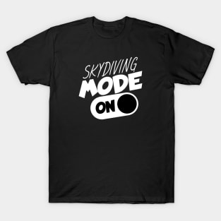 Skydiving mode on T-Shirt